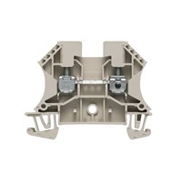 WDU-4 Feed-through terminal block, screw connection, 4mm2, 800V, 32A, 2-connection, darkbeige colour, UL94V-0