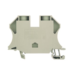 Feed-through terminal block, screw connection, 35mm2, 500V, 125A, 2-connections