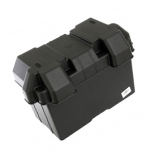 This sturdy black BLA Battery Box has a cushioned base to suit most common marine batteries. Thisbattery box has rubber feet incorporated to reduce vibrations and shock impact on the battery inside.The non-slip feet raise the battery box 10mm (when empty) to allow water and debris to pass beneathto eliminate moisture and build-up underneath the box.

BLA Battery Box Features:

Inside length: 340mm Inside width: 250mmInside height: 260mm