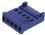 7 Way HE14 series connector housing female, single row, 1 x 7, black 7 Way HE14 series connector housing female, single row, 1 x 7, black