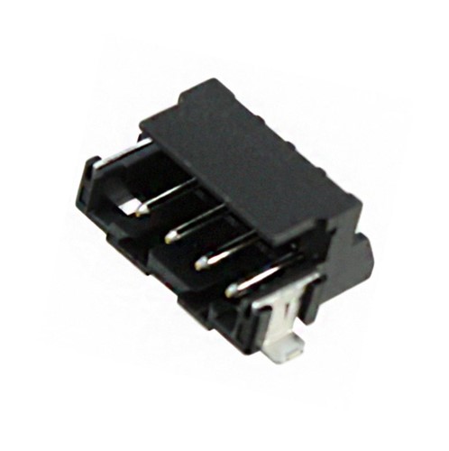 4-pin SMD Right angle header connector, CT series, polarised, UL94V-0 material