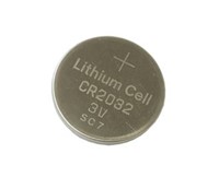 3V 210mAh Lithium coin cell battery (CR2032)