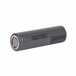 LG 3.7V 5Ah Li-ion battery cell, 21mm x 70mm can size, 18.1Wh, BMS circuitry included, 3-pin PHR-3connector