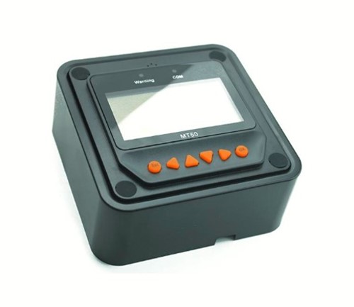 Remote LCD meter and controller, monitors and programs EP Solar controller, compatible withLS-B, LS-BP, VS-BN, Tracer-BN and Tracer-A, RS485 RJ45 interface, supplied in water resistantplastic enclosure with clear lid, 4M RJ45 network connection cable