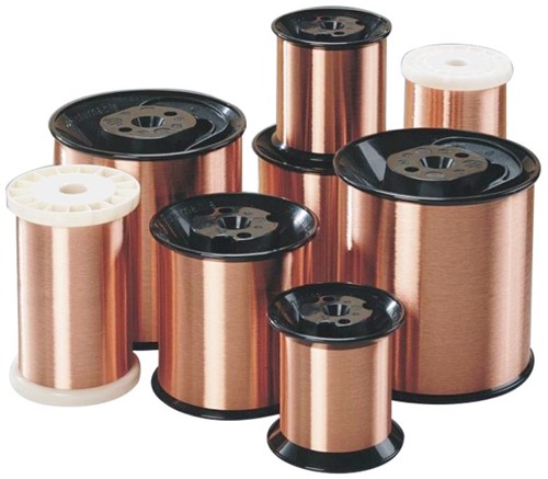 0.224mm 3EIW Copper magnet wire, Cu, PEI3, Polyester-imide-imde, PT15 (15KG) spool size