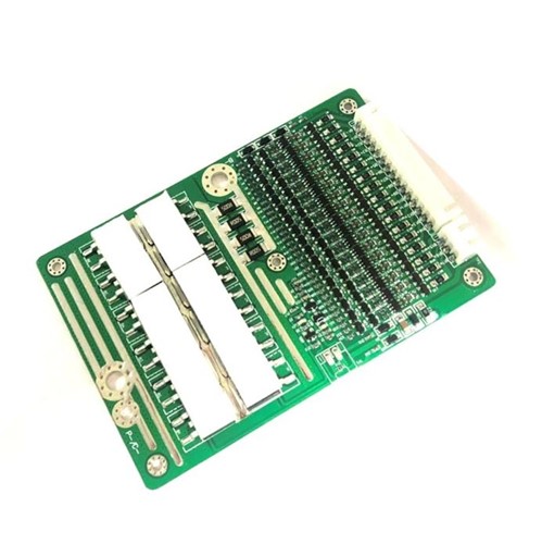 17S 40A Battery management system (BMS), supplied as a printed circuit board assembley (PCBA), -0.3Vto +64V input voltage rage, designed for LiFePO4 lithium cells, over-charge protection,over-discharge protection, short-circuit detection, temperature protection(charge/discharge), 120uA PCM current consumption, 40A maximum charge/discharge current, 159mm x 83mmx 24mm (complete PCBA outline size)