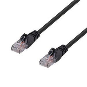 750mm +/-10mm CAT6 UTP Network patch cable, black PVC cable jacket, RJ45 8P8C overmolded plugs (70Pshore hardness), 50u&quot; gold plating connectors, 24AWG stranded conductors, 250MHz bandwidth,10BASE-T, 100BASE-TX, 1000BASE-T, 1000BASE-Tx, -20c to +60c operating temperature range, UL/cUL